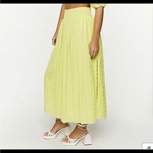 Nwt Elegant Yellow Women's Skirt size medium